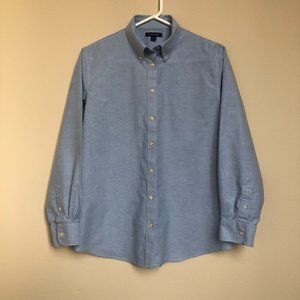 Land's End Blue Dress Shirt, size 14-16